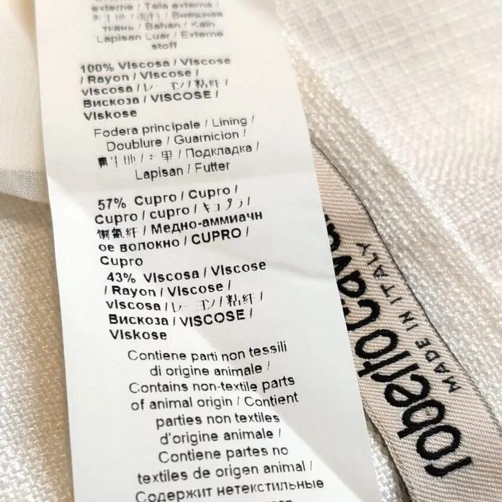 Roberto Cavalli Womens Wide Leg Shorts Size 10 L White Laces Designer Italy $949 - Picture 10 of 16